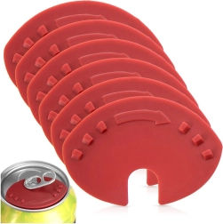 2 viename skardinių atidarytuvas ir higieninis dangtelis, 6 vnt. rinkinys