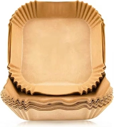 Popieriniai karšto oro gruzdintuvės įdėklai 16 cm, 50 vnt.
