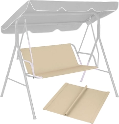 Pagalvė sodo supynėms 127x100 cm Smėlio spalvos MultiGarden