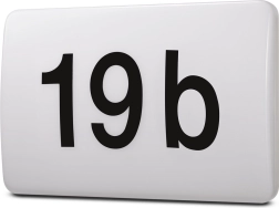 LED sieninis šviestuvas su namo numeriu ir prieblandos jutikliu MACLEAN ENERGY MCE292 W