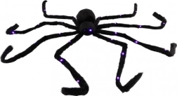 Didelis pliušinis voras su šviesomis 125 cm