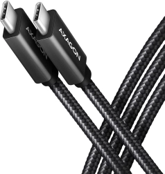 USB‑C cable 3.2 Gen 2, 2 m, PD 100 W, 20 Gb/s, 4K 60 Hz – AXAGON