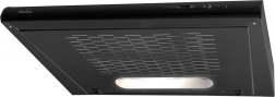 Telescopic cooker hood 60 cm black