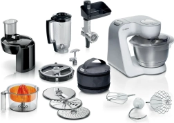 Virtuvinis kombainas Bosch Serie 4 MUM5 1000 W baltas / sidabrinis