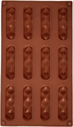 Silikoninė forma sausainiams ir pralinėms 29,5 × 17 × 1,5 cm