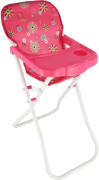 Sulankstoma lėlių maitinimo kėdutė su padėklu