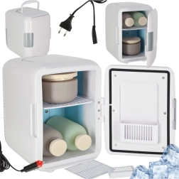 Mini šaldytuvas kelioninis 4 l su šildymu ir vėsinimu