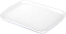 Plastikinis serviravimo padėklas baltas 35,5 × 27 cm