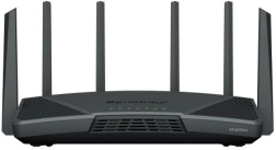 Synology RT6600ax Wi‑Fi 6 gigabit router with 2.5GbE and USB 3.2