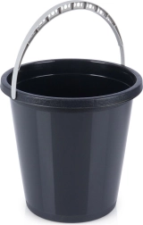 Plastikinis juodas kibiras 5 l