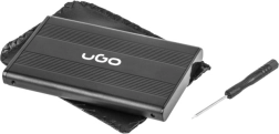 Išorinis aliumininis 2,5" SATA USB 2.0 nešiojamas disko dėklas UGO