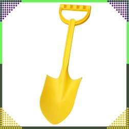 Plastic kids’ sand shovel 51 cm – yellow