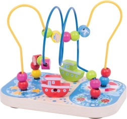 Bigjigs Baby medinis motorinis labirintas „Jūra“