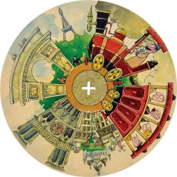 Judantis medinis modelis ARToy City – aplink pasaulį: Paryžius