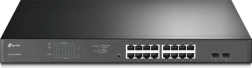TP-Link JetStream Easy Smart PoE+ switch 16× Gigabit + 2× SFP