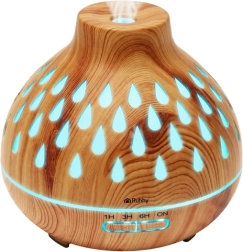 Aromato difuzorius ir drėkintuvas RUHHY 400 ml su LED apšvietimu