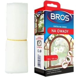 BROS tinklelis nuo vabzdžių langams 150 × 180 cm – Balta