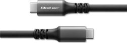 USB4 Cable Qoltec fast data transfer and charging