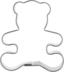 Bear-shaped cookie cutter 5.5 cm