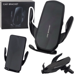 Gravity Car Mount for Air Vent - Black