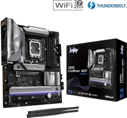 Asrock z890 livemixer wifi atx motherboard