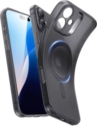 ESR Zero Clear HaloLock dėklas, skirtas iPhone 16 Plus, juodas