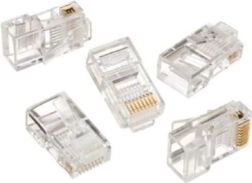 Tinklo jungtis RJ45 laidui (100 vnt.)