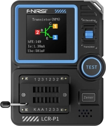 FNIRSI multifunction capacitor and transistor tester
