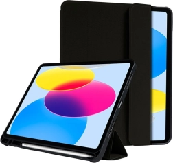 FlexFolio dėklas, skirtas iPad 11 (2025) / iPad 10,9 (2022), su Apple Pencil funkcija, juodas