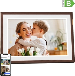ARZOPA D10 10.1" digital photo frame dark brown