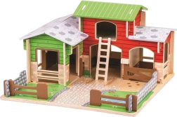 Medinis ūkis COBBLESTONE Bigjigs Toys