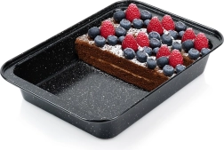 Granite rectangular roasting pan 28 × 19 × 5 cm VILDE