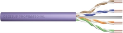 Installation telecommunications cable cat. 6 U/UTP Eca AWG 24/1 PVC 305 m purple
