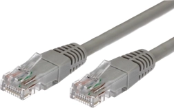 RJ45 UTP Cat5e patch cable 2 m gray