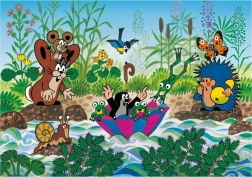 Kurmiuko kelionė laivu dėlionė, 100 dalių