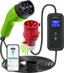 Mobilusis „Qoltec“ įkroviklis elektrinėms transporto priemonėms