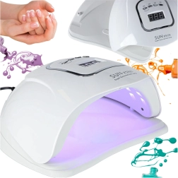UV/LED lempa nagams SUN X10 280 W, 45 LED su laikmačiu