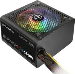 Thermaltake Litepower II Black 750 W – ATX power supply with active PFC and quiet 120 mm fan