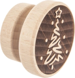 Wooden cookie stamp 5.5 cm – tree motif