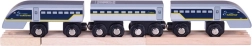 Greitasis traukinys Eurostar E320 su bėgiais