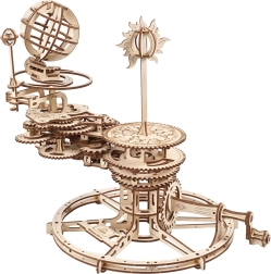 Medinė mechaninė dėlionė „Tellurium“ UGEARS