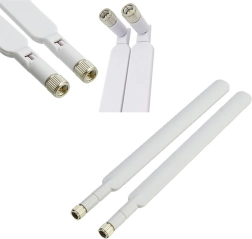 Rinkinys 2× visakryptė vidaus LTE antena SMA – balta