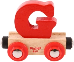 Bigjigs Rail medinis vagonėlis – raidė G