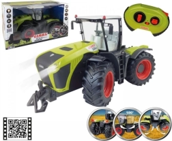 RC traktorius CLAAS Xerion 1:16 su šviesomis ir pasukama kabina