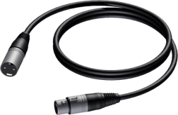 XLR kabelis (kištukas–lizdas) 1 m