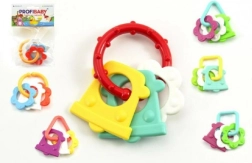 Spalvingas plastikinis kramtukas kūdikiams