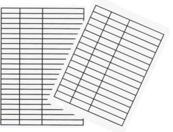 A4 sąsiuvinio linijuotas pagrindas iš kieto plastiko