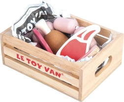 Le Toy Van medinė dėžutė su mėsos gaminiais