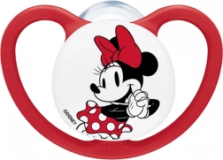 NUK Perfect Match Air DISNEY MICKEY MOUSE čiulptukas, silikoninis, 0–6 mėn., raudonas
