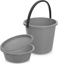 Kibirėlio su dubeniu ir dangčiu rinkinys 5/13 l, 3 dalys